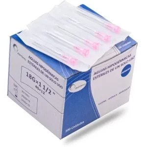 Agujas 40x12 Cono Rosa